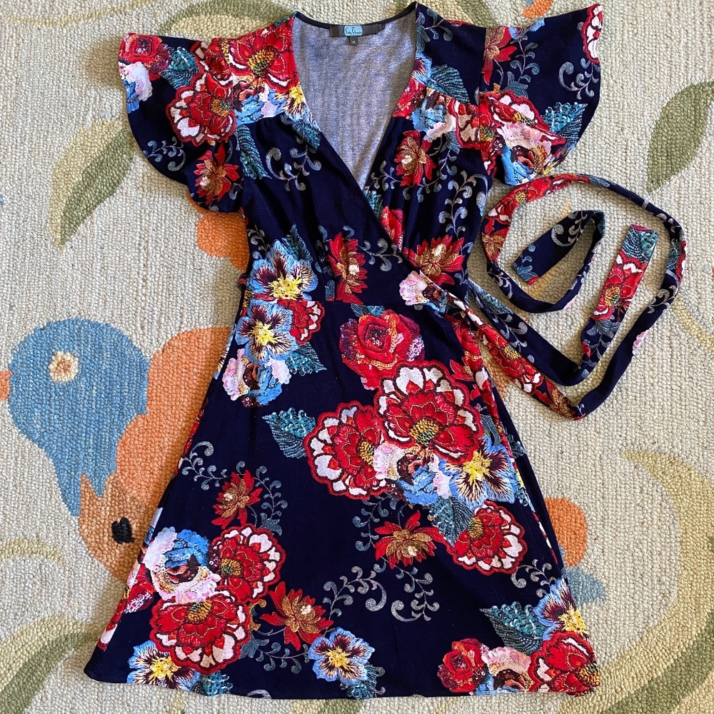 Eva Franco I Anthro I Evelyn Wrap Dress